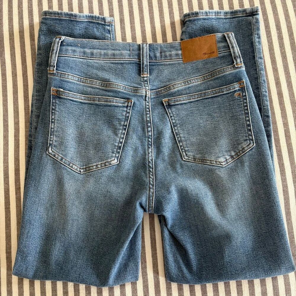 Madewell The Perfect Vintage Jean Straight Leg High Waist Size 24